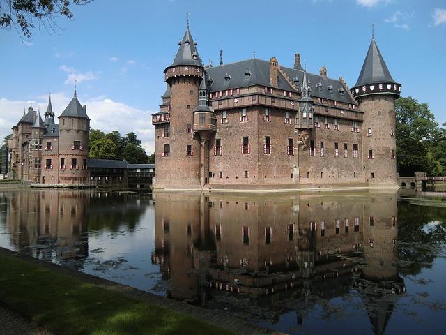 castle, netherlands, de haar